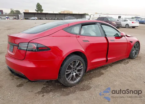 2022 Tesla Model S Dual Motor All-Wheel Drive z USA, uszkodzony, nr VIN 5YJSA1E53NF493553